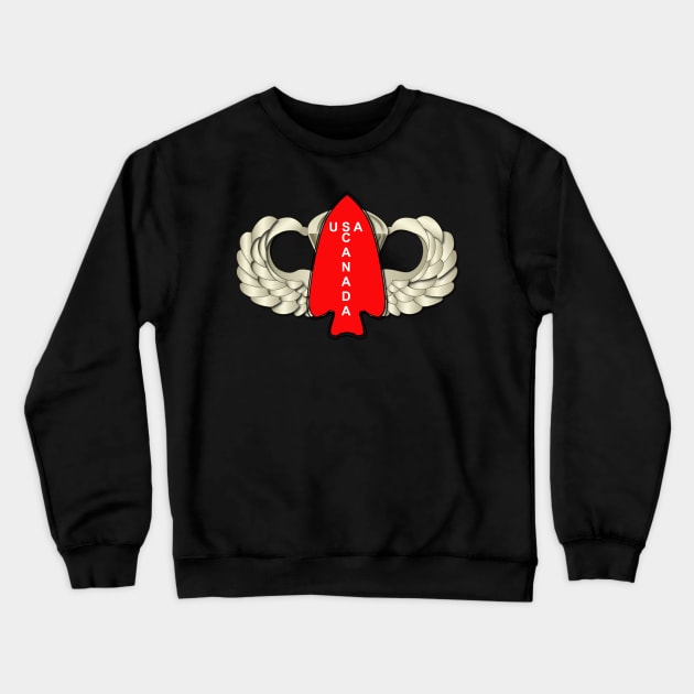 1st Special Service Force - Wings Crewneck Sweatshirt by twix123844